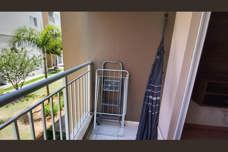 Varanda da Sala de apartamento para alugar com 2 quartos, 52m² em Conjunto Residencial Irai, Suzano