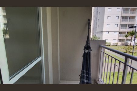 Varanda da Sala de apartamento para alugar com 2 quartos, 52m² em Conjunto Residencial Irai, Suzano