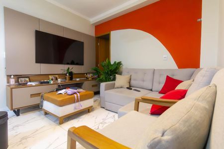 Sala e Cozinha de apartamento à venda com 2 quartos, 74m² em Vila Nova Savoia, São Paulo