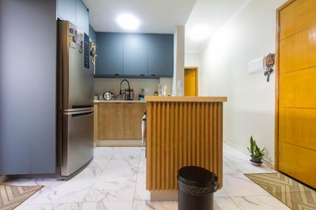 Sala e Cozinha de apartamento à venda com 2 quartos, 74m² em Vila Nova Savoia, São Paulo