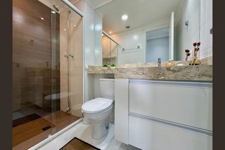 Apartamento à venda com 71m², 2 quartos e 2 vagasBanheiro Social