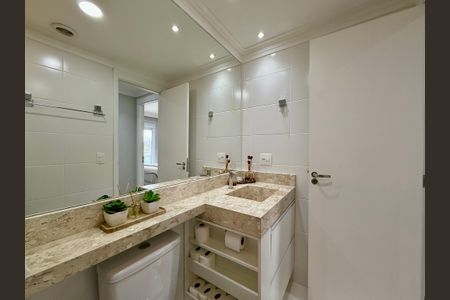 Apartamento à venda com 71m², 2 quartos e 2 vagasBanheiro Social