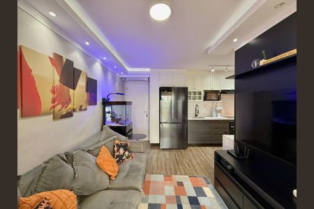 Sala de apartamento à venda com 2 quartos, 71m² em Santo Amaro, São Paulo