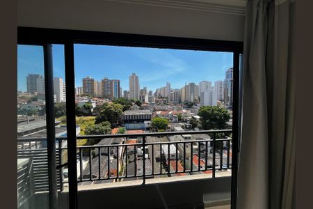 Studio para alugar com 26m², 1 quarto e sem vagaVaranda