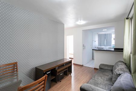 Sala de apartamento para alugar com 2 quartos, 50m² em Arvoredo Ii, Contagem