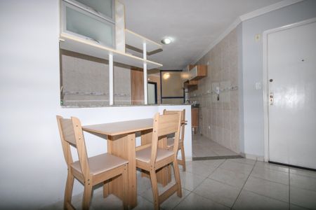 Sala de apartamento para alugar com 1 quarto, 52m² em Vila Tupi, Praia Grande