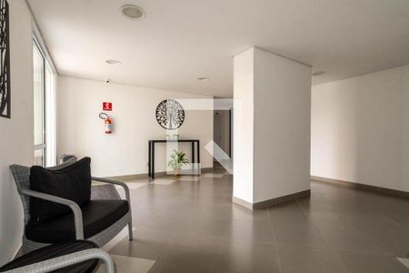Apartamento à venda com 58m², 2 quartos e 2 vagasHall social