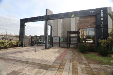 Apartamento para alugar com 50m², 1 quarto e 1 vagaFachada e portaria