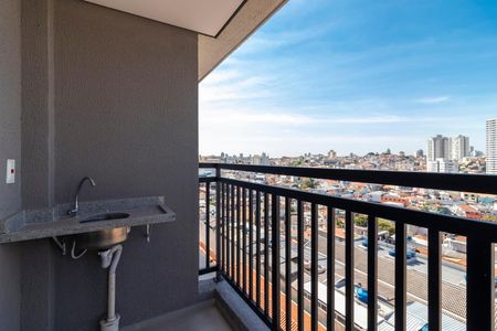 Apartamento à venda com 31m², 1 quarto e sem vagaVaranda