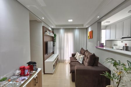 Sala de apartamento à venda com 3 quartos, 68m² em Jardim Anton Von Zuben, Campinas