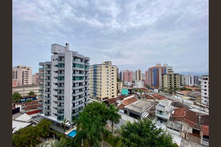 Sacada Vista de apartamento para alugar com 2 quartos, 85m² em Vila Tupi, Praia Grande