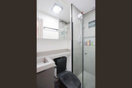 Banheiro de kitnet/studio à venda com 1 quarto, 26m² em Santana, São Paulo