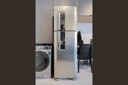 Studio à venda com 26m², 1 quarto e 1 vaga Studio à venda com 26m², 1 quarto e 1 vagaCozinha e área de serviço