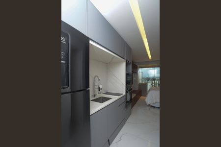 Studio para alugar com 25m², 1 quarto e sem vagaCozinha Americana