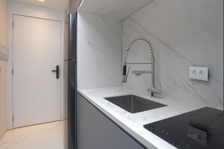 Studio para alugar com 25m², 1 quarto e sem vagaCozinha Americana