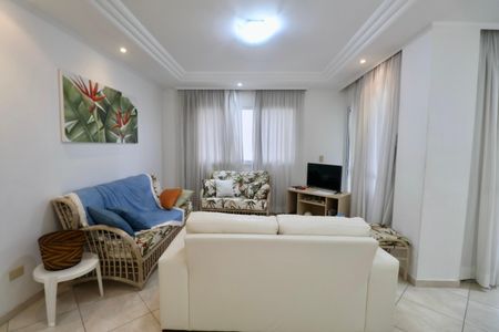 Sala de apartamento para alugar com 4 quartos, 160m² em Vila Luis Antonio, Guarujá