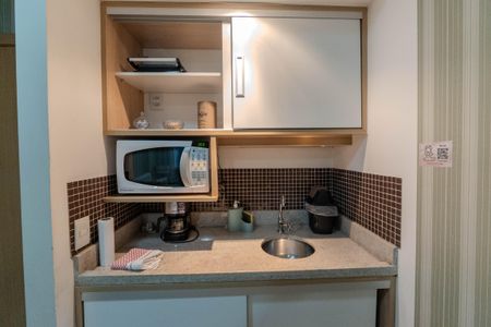 Apartamento à venda com 30m², 1 quarto e 1 vagaCozinha