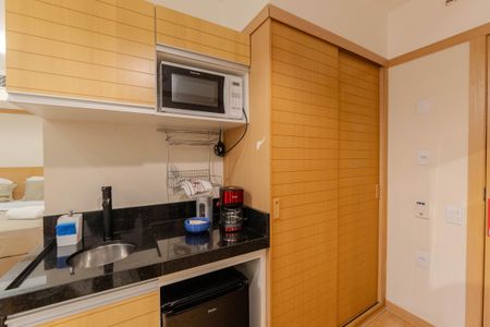 Studio à venda com 26m², 1 quarto e 1 vaga Studio à venda com 26m², 1 quarto e 1 vagaCozinha