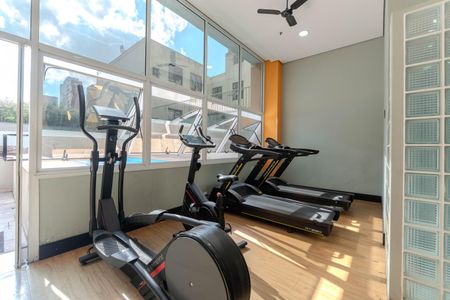 Studio à venda com 26m², 1 quarto e 1 vaga Studio à venda com 26m², 1 quarto e 1 vagaÁrea comum - Academia