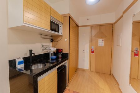Studio à venda com 26m², 1 quarto e 1 vaga Studio à venda com 26m², 1 quarto e 1 vagaCozinha