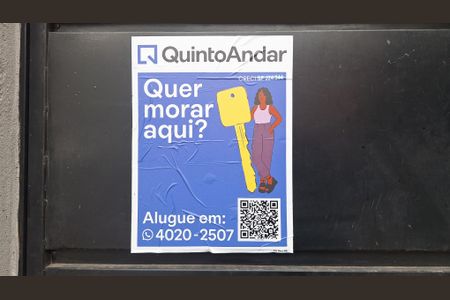 Placa de kitnet/studio para alugar com 1 quarto, 18m² em Lapa, São Paulo
