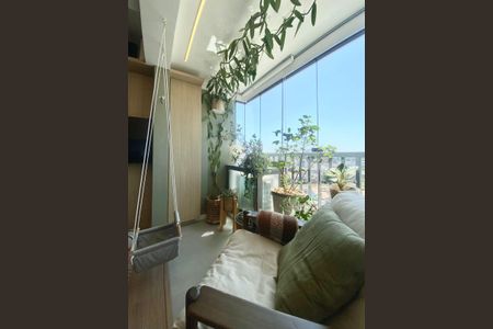 Varanda da Sala de apartamento à venda com 2 quartos, 45m² em Água Branca, São Paulo