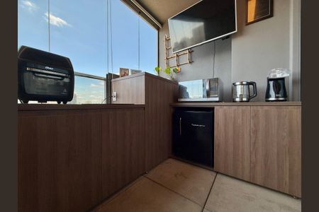 Studio à venda com 43m², 1 quarto e 1 vaga Studio à venda com 43m², 1 quarto e 1 vagaVaranda