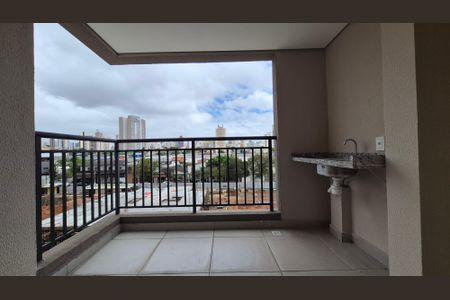 Varanda da Sala de apartamento à venda com 2 quartos, 68m² em Casa Branca, Santo André