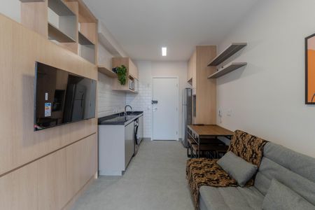 Sala de kitnet/studio para alugar com 1 quarto, 36m² em Consolação, São Paulo