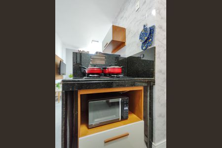 Studio para alugar com 32m², 1 quarto e sem vaga Studio para alugar com 32m², 1 quarto e sem vagaCozinha do Estúdio