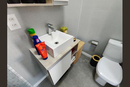Studio para alugar com 32m², 1 quarto e sem vaga Studio para alugar com 32m², 1 quarto e sem vagaBanheiro do Studio
