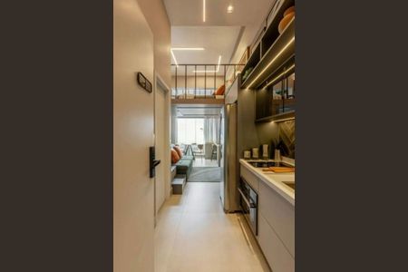 Studio à venda com 27m², 1 quarto e sem vaga