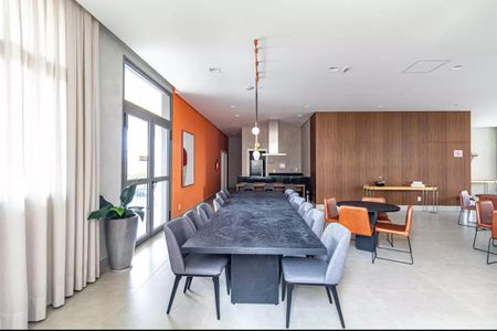 Apartamento à venda com 27m², 1 quarto e sem vagaÁrea comum - Salão de festas