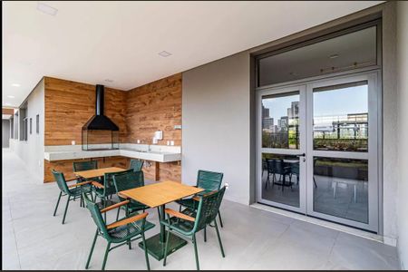 Apartamento à venda com 27m², 1 quarto e sem vagaÁrea comum - Churrasqueira