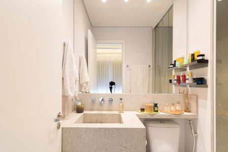 Apartamento à venda com 54m², 1 quarto e 1 vagaBanheiro