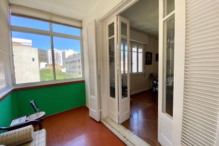 Varanda sala de apartamento à venda com 3 quartos, 125m² em Botafogo, Rio de Janeiro