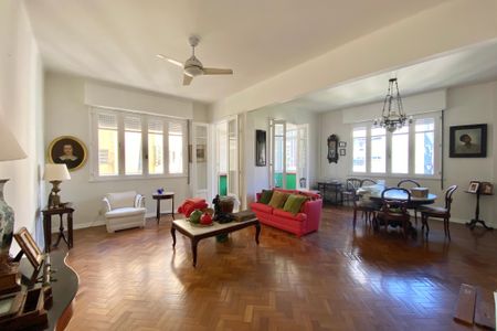 Sala de apartamento à venda com 3 quartos, 125m² em Botafogo, Rio de Janeiro