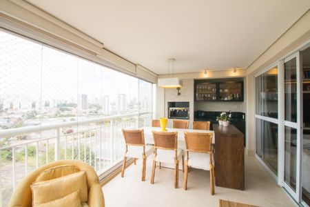 Varanda da Sala de apartamento à venda com 3 quartos, 117m² em Várzea de Baixo, São Paulo
