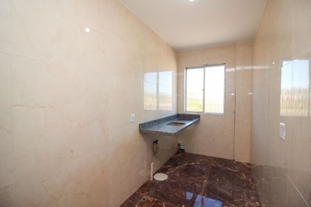 Cozinha e Área de Serviço de kitnet/studio para alugar com 1 quarto, 44m² em Medianeira, Porto Alegre