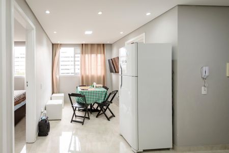 Sala/Cozinha de apartamento à venda com 2 quartos, 35m² em Jardim Promissao, São Paulo