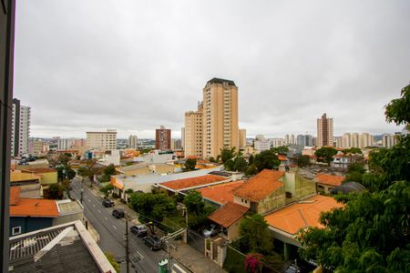 Vista da varanda gourmet de apartamento à venda com 3 quartos, 104m² em Vila Assunção, Santo André