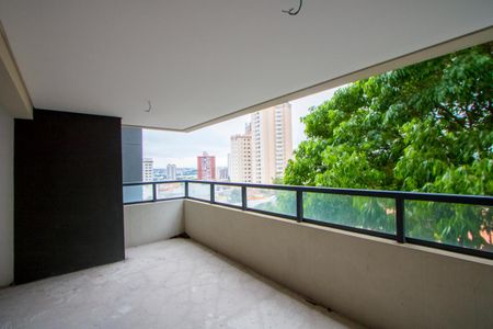 Varanda gourmet de apartamento à venda com 3 quartos, 104m² em Vila Assunção, Santo André