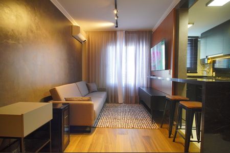 Sala de apartamento para alugar com 2 quartos, 58m² em Centro, Novo Hamburgo