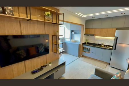 Apartamento para alugar com 32m², 1 quarto e 1 vaga Apartamento para alugar com 32m², 1 quarto e 1 vagaSala