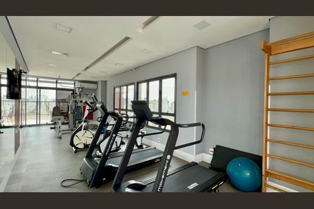 Apartamento para alugar com 32m², 1 quarto e 1 vaga Apartamento para alugar com 32m², 1 quarto e 1 vagaAcademia