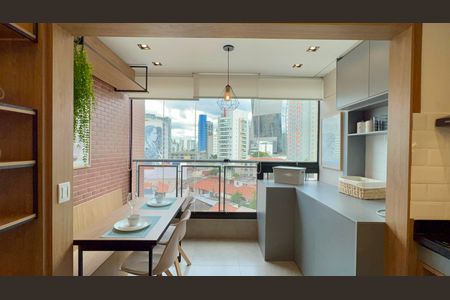 Apartamento para alugar com 32m², 1 quarto e 1 vaga Apartamento para alugar com 32m², 1 quarto e 1 vagaVaranda