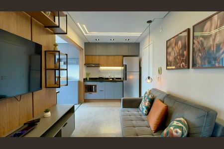 Apartamento para alugar com 32m², 1 quarto e 1 vaga Apartamento para alugar com 32m², 1 quarto e 1 vagaSala