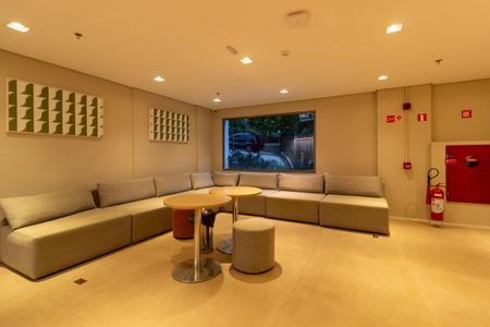 Studio para alugar com 21m², 1 quarto e sem vagaArea comum - Hall Social