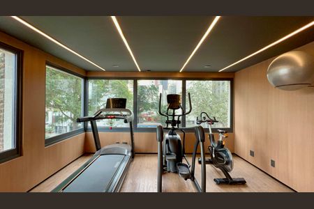 Apartamento para alugar com 41m², 1 quarto e 1 vaga Apartamento para alugar com 41m², 1 quarto e 1 vagaAcademia