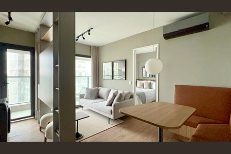 Apartamento para alugar com 41m², 1 quarto e 1 vaga Apartamento para alugar com 41m², 1 quarto e 1 vagaSala